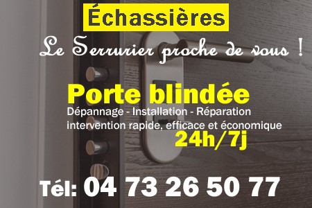 Porte blindée Échassières - Porte blindee Échassières - Blindage de porte Échassières - Bloc porte Échassières