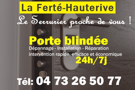 Porte blindée La Ferté-Hauterive - Porte blindee La Ferté-Hauterive - Blindage de porte La Ferté-Hauterive - Bloc porte La Ferté-Hauterive