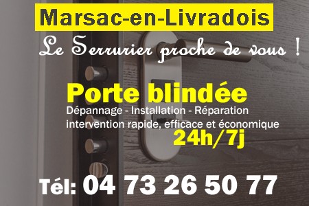 Porte blindée Marsac-en-Livradois - Porte blindee Marsac-en-Livradois - Blindage de porte Marsac-en-Livradois - Bloc porte Marsac-en-Livradois