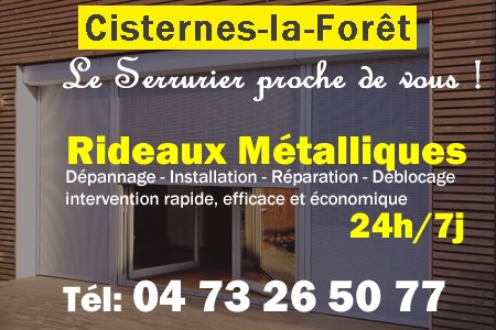 rideau metallique Cisternes-la-Forêt - rideaux metalliques Cisternes-la-Forêt - rideaux Cisternes-la-Forêt - entretien, Pose en neuf, pose en rénovation, motorisation, dépannage, déblocage, remplacement, réparation, automatisation de rideaux métalliques à Cisternes-la-Forêt