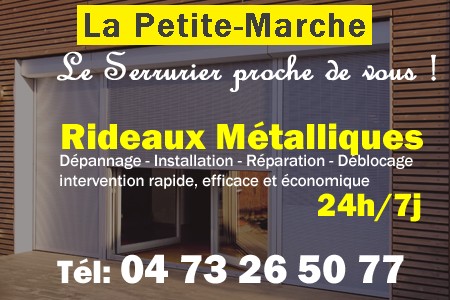rideau metallique La Petite-Marche - rideaux metalliques La Petite-Marche - rideaux La Petite-Marche - entretien, Pose en neuf, pose en rénovation, motorisation, dépannage, déblocage, remplacement, réparation, automatisation de rideaux métalliques à La Petite-Marche