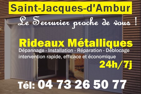 rideau metallique Saint-Jacques-d'Ambur - rideaux metalliques Saint-Jacques-d'Ambur - rideaux Saint-Jacques-d'Ambur - entretien, Pose en neuf, pose en rénovation, motorisation, dépannage, déblocage, remplacement, réparation, automatisation de rideaux métalliques à Saint-Jacques-d'Ambur