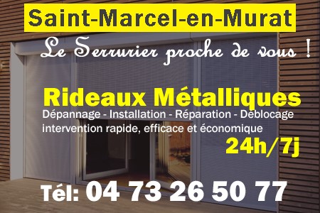 rideau metallique Saint-Marcel-en-Murat - rideaux metalliques Saint-Marcel-en-Murat - rideaux Saint-Marcel-en-Murat - entretien, Pose en neuf, pose en rénovation, motorisation, dépannage, déblocage, remplacement, réparation, automatisation de rideaux métalliques à Saint-Marcel-en-Murat