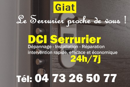 Serrure à Giat - Serrurier à Giat - Serrurerie à Giat - Serrurier Giat - Serrurerie Giat - Dépannage Serrurerie Giat - Installation Serrure Giat - Urgent Serrurier Giat - Serrurier Giat pas cher - sos serrurier giat - urgence serrurier giat - serrurier giat ouvert le dimanche
