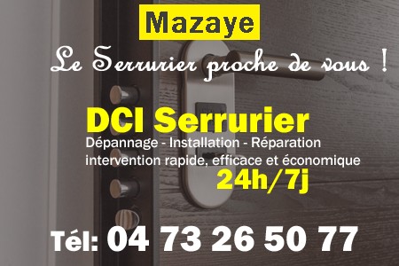 Serrure à Mazaye - Serrurier à Mazaye - Serrurerie à Mazaye - Serrurier Mazaye - Serrurerie Mazaye - Dépannage Serrurerie Mazaye - Installation Serrure Mazaye - Urgent Serrurier Mazaye - Serrurier Mazaye pas cher - sos serrurier mazaye - urgence serrurier mazaye - serrurier mazaye ouvert le dimanche