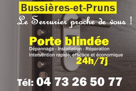 Porte blindée Bussières-et-Pruns - Porte blindee Bussières-et-Pruns - Blindage de porte Bussières-et-Pruns - Bloc porte Bussières-et-Pruns