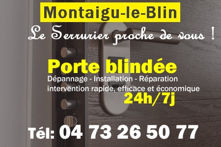 Porte blindée Montaigu-le-Blin - Porte blindee Montaigu-le-Blin - Blindage de porte Montaigu-le-Blin - Bloc porte Montaigu-le-Blin