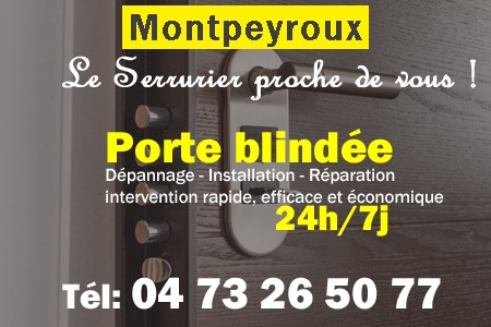 Porte blindée Montpeyroux - Porte blindee Montpeyroux - Blindage de porte Montpeyroux - Bloc porte Montpeyroux