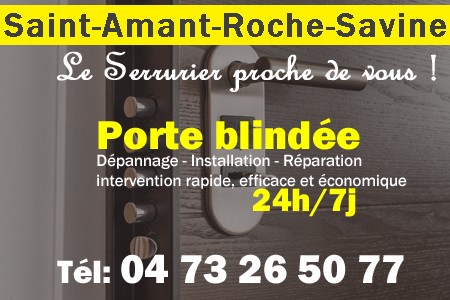 Porte blindée Saint-Amant-Roche-Savine - Porte blindee Saint-Amant-Roche-Savine - Blindage de porte Saint-Amant-Roche-Savine - Bloc porte Saint-Amant-Roche-Savine