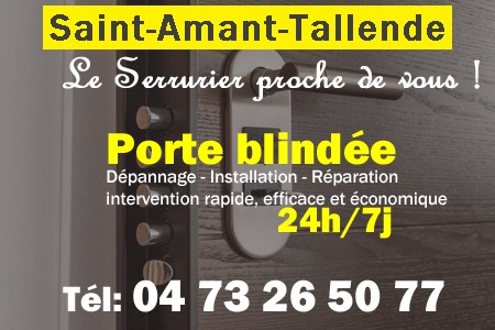 Porte blindée Saint-Amant-Tallende - Porte blindee Saint-Amant-Tallende - Blindage de porte Saint-Amant-Tallende - Bloc porte Saint-Amant-Tallende