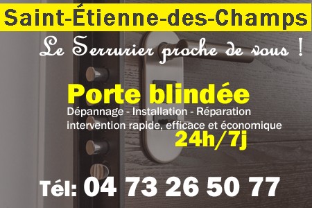 Porte blindée Saint-Étienne-des-Champs - Porte blindee Saint-Étienne-des-Champs - Blindage de porte Saint-Étienne-des-Champs - Bloc porte Saint-Étienne-des-Champs