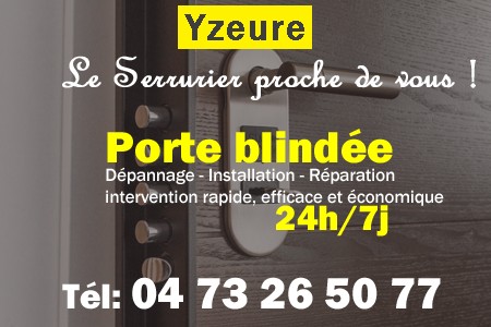 Porte blindée Yzeure - Porte blindee Yzeure - Blindage de porte Yzeure - Bloc porte Yzeure