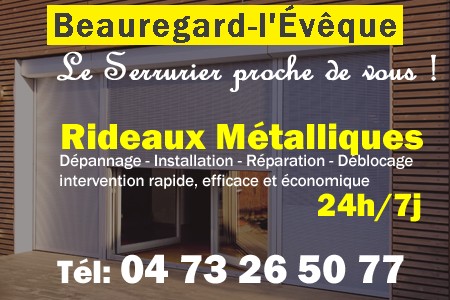 rideau metallique Beauregard-l'Évêque - rideaux metalliques Beauregard-l'Évêque - rideaux Beauregard-l'Évêque - entretien, Pose en neuf, pose en rénovation, motorisation, dépannage, déblocage, remplacement, réparation, automatisation de rideaux métalliques à Beauregard-l'Évêque