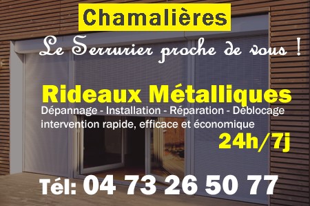 rideau metallique Chamalières - rideaux metalliques Chamalières - rideaux Chamalières - entretien, Pose en neuf, pose en rénovation, motorisation, dépannage, déblocage, remplacement, réparation, automatisation de rideaux métalliques à Chamalières