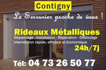 rideau metallique Contigny - rideaux metalliques Contigny - rideaux Contigny - entretien, Pose en neuf, pose en rénovation, motorisation, dépannage, déblocage, remplacement, réparation, automatisation de rideaux métalliques à Contigny