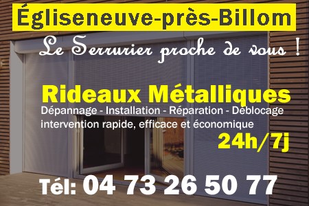 rideau metallique Égliseneuve-près-Billom - rideaux metalliques Égliseneuve-près-Billom - rideaux Égliseneuve-près-Billom - entretien, Pose en neuf, pose en rénovation, motorisation, dépannage, déblocage, remplacement, réparation, automatisation de rideaux métalliques à Égliseneuve-près-Billom