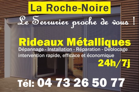 rideau metallique La Roche-Noire - rideaux metalliques La Roche-Noire - rideaux La Roche-Noire - entretien, Pose en neuf, pose en rénovation, motorisation, dépannage, déblocage, remplacement, réparation, automatisation de rideaux métalliques à La Roche-Noire