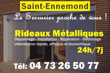 rideau metallique Saint-Ennemond - rideaux metalliques Saint-Ennemond - rideaux Saint-Ennemond - entretien, Pose en neuf, pose en rénovation, motorisation, dépannage, déblocage, remplacement, réparation, automatisation de rideaux métalliques à Saint-Ennemond