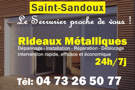 rideau metallique Saint-Sandoux - rideaux metalliques Saint-Sandoux - rideaux Saint-Sandoux - entretien, Pose en neuf, pose en rénovation, motorisation, dépannage, déblocage, remplacement, réparation, automatisation de rideaux métalliques à Saint-Sandoux