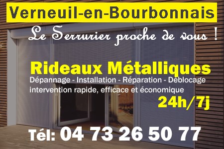 rideau metallique Verneuil-en-Bourbonnais - rideaux metalliques Verneuil-en-Bourbonnais - rideaux Verneuil-en-Bourbonnais - entretien, Pose en neuf, pose en rénovation, motorisation, dépannage, déblocage, remplacement, réparation, automatisation de rideaux métalliques à Verneuil-en-Bourbonnais