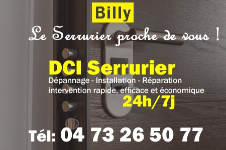 Serrure à Billy - Serrurier à Billy - Serrurerie à Billy - Serrurier Billy - Serrurerie Billy - Dépannage Serrurerie Billy - Installation Serrure Billy - Urgent Serrurier Billy - Serrurier Billy pas cher - sos serrurier billy - urgence serrurier billy - serrurier billy ouvert le dimanche