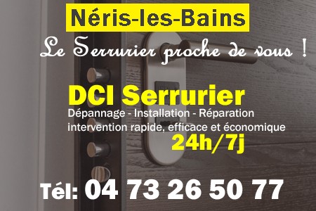 Serrure à Néris-les-Bains - Serrurier à Néris-les-Bains - Serrurerie à Néris-les-Bains - Serrurier Néris-les-Bains - Serrurerie Néris-les-Bains - Dépannage Serrurerie Néris-les-Bains - Installation Serrure Néris-les-Bains - Urgent Serrurier Néris-les-Bains - Serrurier Néris-les-Bains pas cher - sos serrurier neris-les-bains - urgence serrurier neris-les-bains - serrurier neris-les-bains ouvert le dimanche