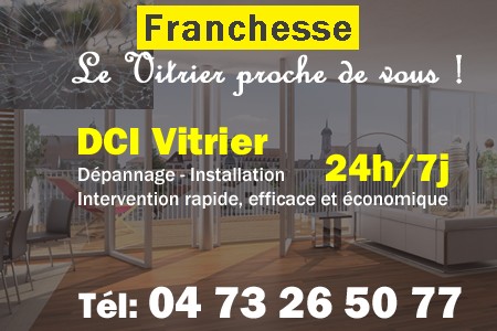 Vitrier à Franchesse - Vitre à Franchesse - Vitriers à Franchesse - Vitrerie Franchesse - Double vitrage à Franchesse - Dépannage Vitrier Franchesse - Remplacement vitre Franchesse - Urgent Vitrier Franchesse - Vitrier Franchesse pas cher - sos vitrier franchesse - urgence vitrier franchesse - vitrier franchesse ouvert le dimanche