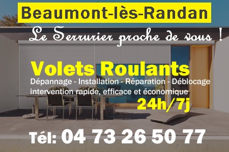 volet roulant Beaumont-lès-Randan - volets Beaumont-lès-Randan - volet Beaumont-lès-Randan - entretien, Pose en neuf, pose en rénovation, motorisation, dépannage, déblocage, remplacement, réparation, automatisation de volet roulant à Beaumont-lès-Randan