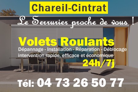 volet roulant Chareil-Cintrat - volets Chareil-Cintrat - volet Chareil-Cintrat - entretien, Pose en neuf, pose en rénovation, motorisation, dépannage, déblocage, remplacement, réparation, automatisation de volet roulant à Chareil-Cintrat