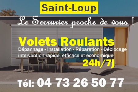 volet roulant Saint-Loup - volets Saint-Loup - volet Saint-Loup - entretien, Pose en neuf, pose en rénovation, motorisation, dépannage, déblocage, remplacement, réparation, automatisation de volet roulant à Saint-Loup